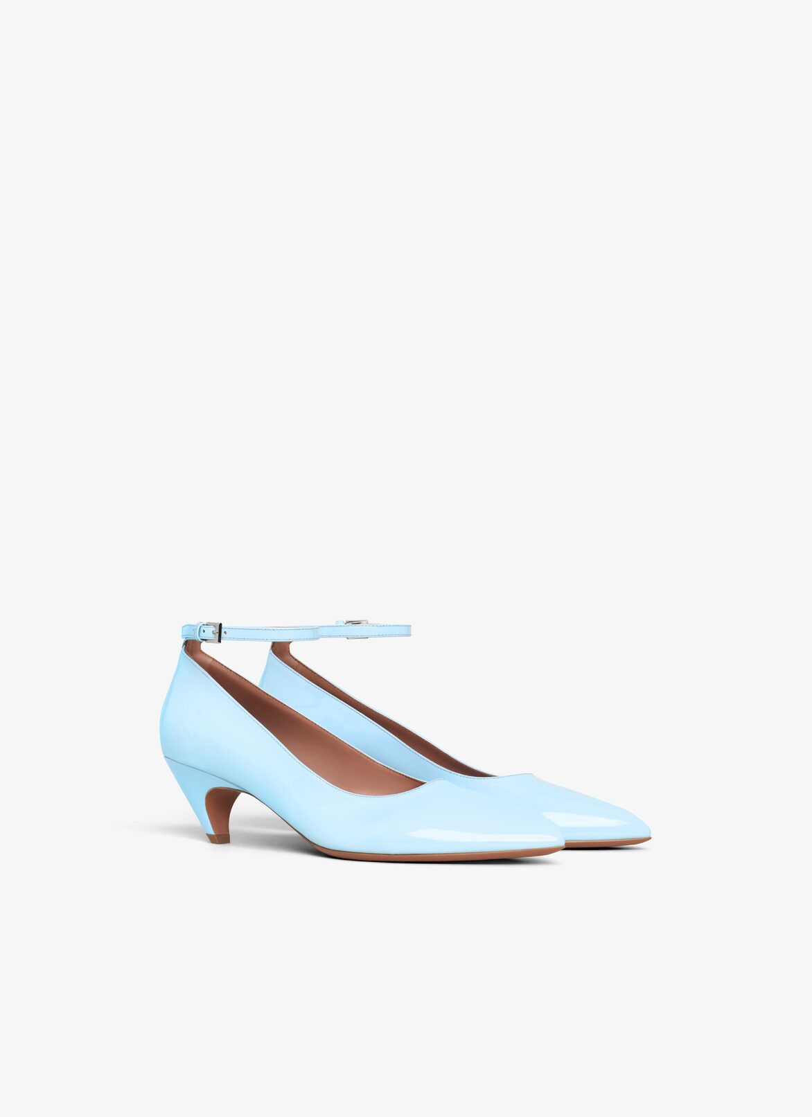 SHARK PUMPS IN CALFSKIN ALAÏA BLUE SHARK PUMPS IN CALFSKIN
